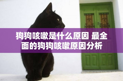 狗狗咳嗽是什么原因 最全面的狗狗咳嗽原因分析
