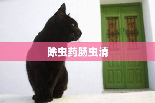 除蟲藥腸蟲清
