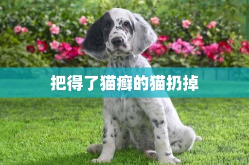 把得了貓癬的貓扔掉