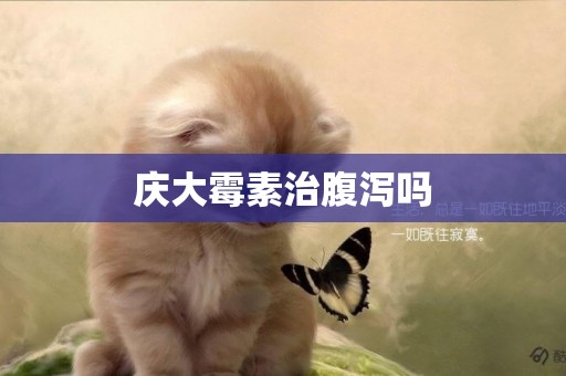 慶大霉素治腹瀉嗎