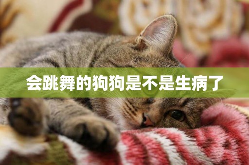 會跳舞的狗狗是不是生病了