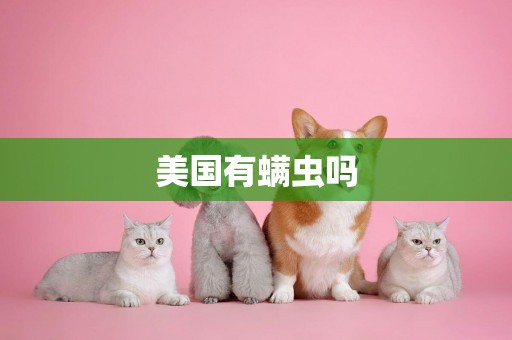 美國有螨蟲嗎
