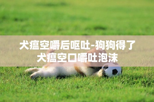 犬瘟空嚼后嘔吐-狗狗得了犬瘟空口嚼吐泡沫