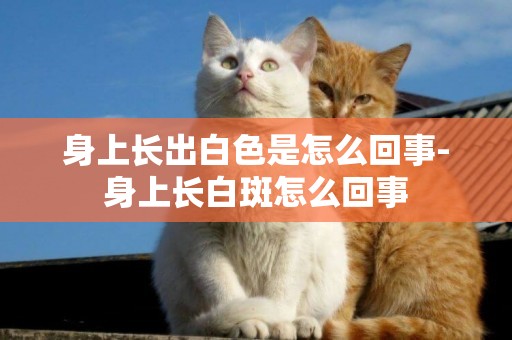 身上長出白色是怎么回事-身上長白斑怎么回事