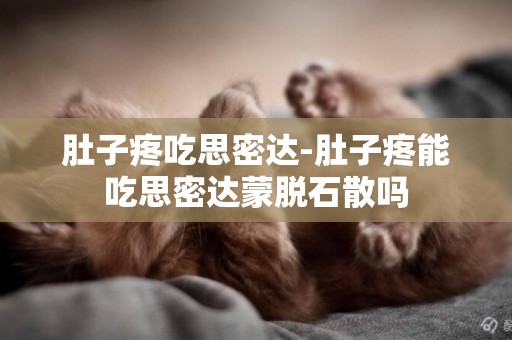 肚子疼吃思密達-肚子疼能吃思密達蒙脫石散嗎