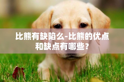 比熊有缺陷么-比熊的優點和缺點有哪些？