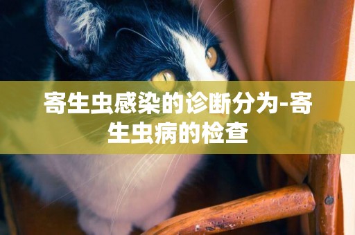 寄生蟲感染的診斷分為-寄生蟲病的檢查