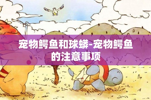 寵物鱷魚和球蟒-寵物鱷魚的注意事項