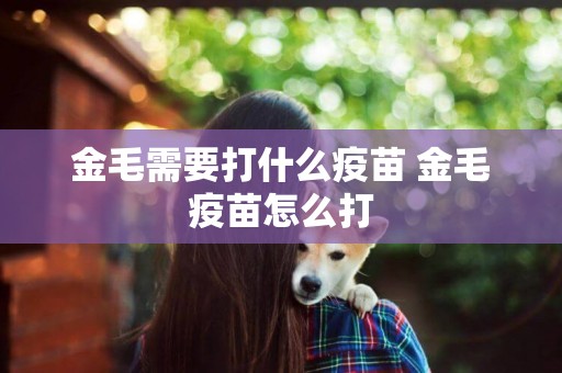 金毛需要打什么疫苗 金毛疫苗怎么打