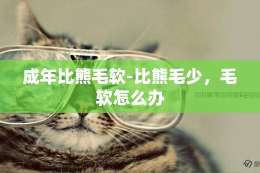 成年比熊毛軟-比熊毛少，毛軟怎么辦