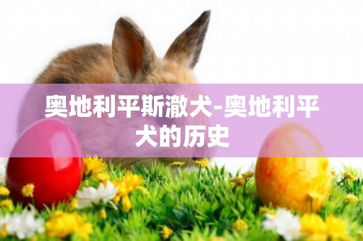 奧地利平斯澈犬-奧地利平犬的歷史