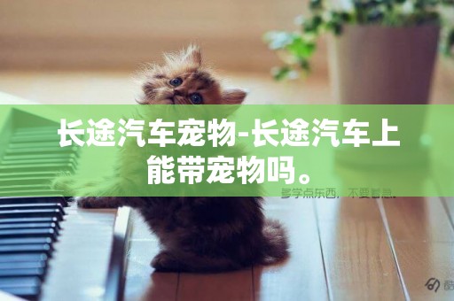 長途汽車寵物-長途汽車上能帶寵物嗎。