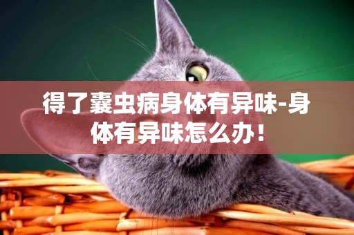 得了囊蟲病身體有異味-身體有異味怎么辦！