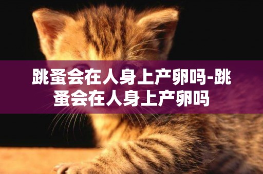 跳蚤會在人身上產卵嗎-跳蚤會在人身上產卵嗎
