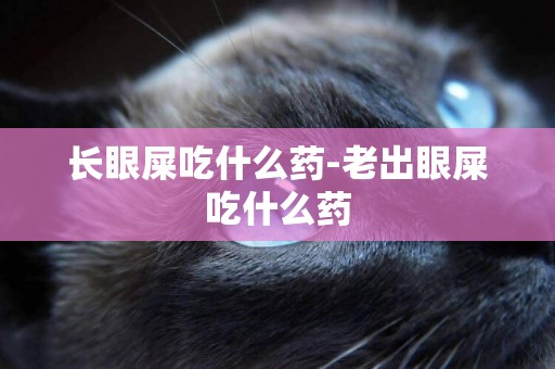 長眼屎吃什么藥-老出眼屎吃什么藥
