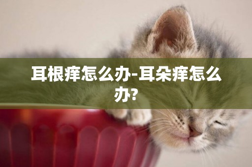 耳根癢怎么辦-耳朵癢怎么辦?