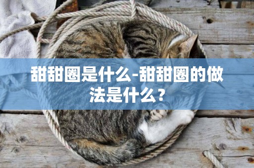 甜甜圈是什么-甜甜圈的做法是什么？