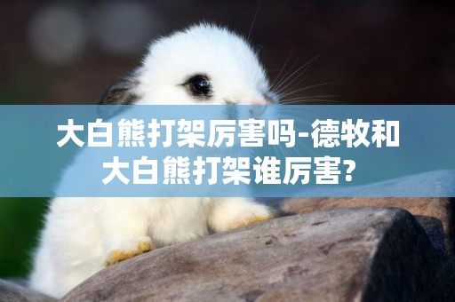 大白熊打架厲害嗎-德牧和大白熊打架誰厲害?