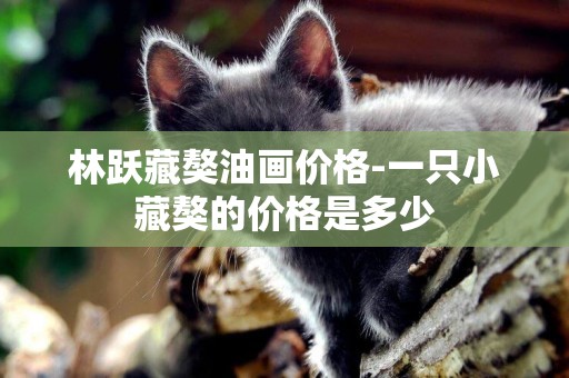 林躍藏獒油畫價格-一只小藏獒的價格是多少
