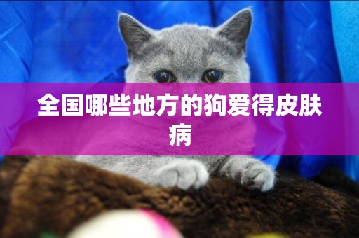 全國哪些地方的狗愛得皮膚病