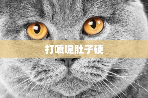 打噴嚏肚子硬