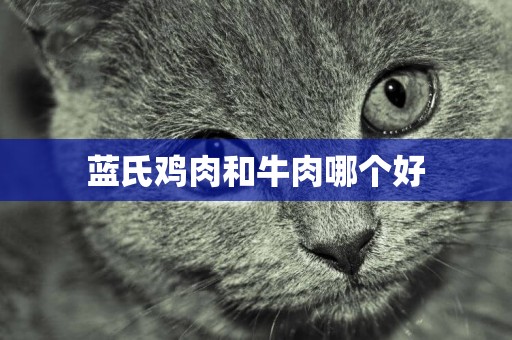 藍氏雞肉和牛肉哪個好