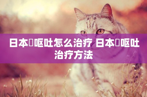 日本狆嘔吐怎么治療 日本狆嘔吐治療方法