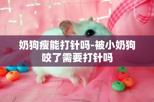 奶狗瘦能打針嗎-被小奶狗咬了需要打針嗎