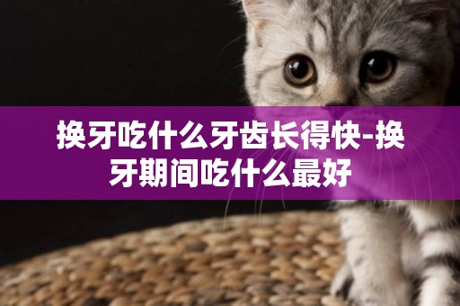 換牙吃什么牙齒長得快-換牙期間吃什么最好