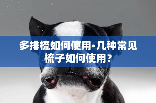 多排梳如何使用-幾種常見梳子如何使用？