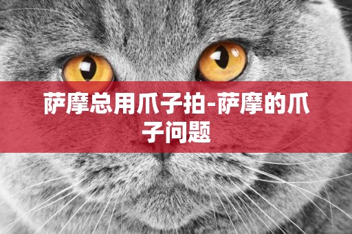 薩摩總用爪子拍-薩摩的爪子問題