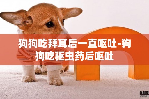 狗狗吃拜耳后一直嘔吐-狗狗吃驅蟲藥后嘔吐