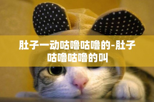 肚子一動咕嚕咕嚕的-肚子咕嚕咕嚕的叫