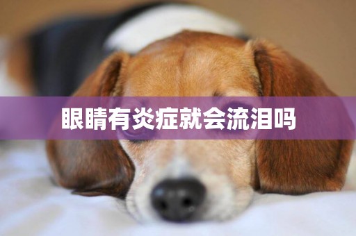 眼睛有炎癥就會流淚嗎