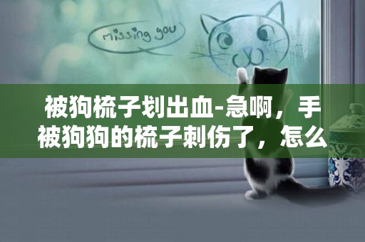 被狗梳子劃出血-急啊，手被狗狗的梳子刺傷了，怎么辦？