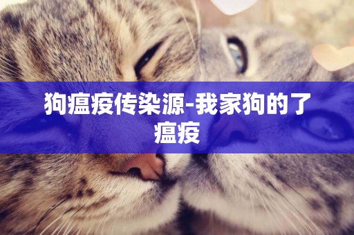 狗瘟疫傳染源-我家狗的了瘟疫
