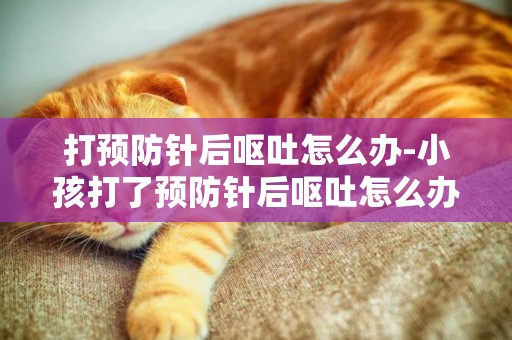 打預防針后嘔吐怎么辦-小孩打了預防針后嘔吐怎么辦