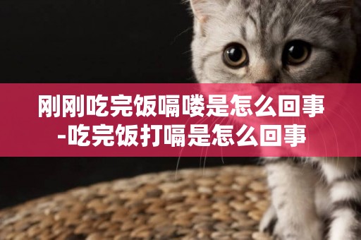 剛剛吃完飯嗝嘍是怎么回事-吃完飯打嗝是怎么回事
