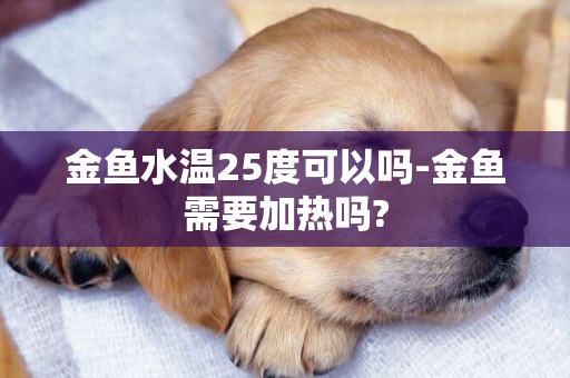 金魚水溫25度可以嗎-金魚需要加熱嗎?