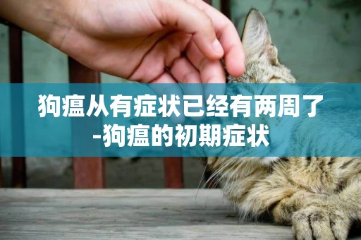 狗瘟從有癥狀已經有兩周了-狗瘟的初期癥狀