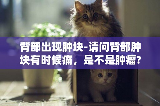 背部出現腫塊-請問背部腫塊有時候痛，是不是腫瘤?
