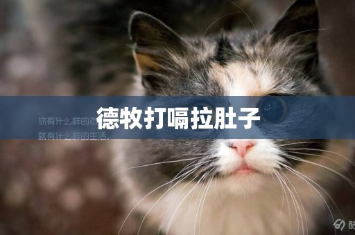 德牧打嗝拉肚子 德牧打嗝拉肚子