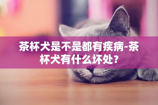 茶杯犬是不是都有疾病-茶杯犬有什么壞處？