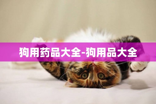 狗用藥品大全-狗用品大全