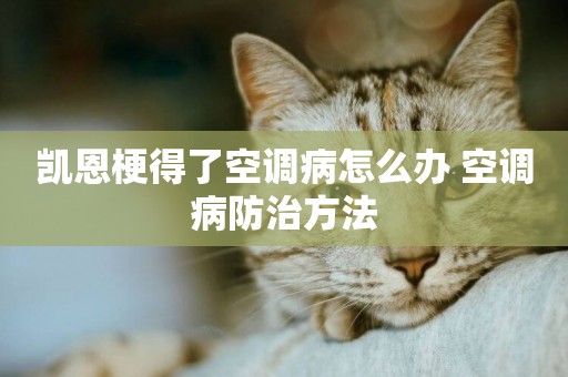 凱恩梗得了空調病怎么辦 空調病防治方法