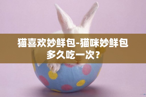 貓喜歡妙鮮包-貓咪妙鮮包多久吃一次？