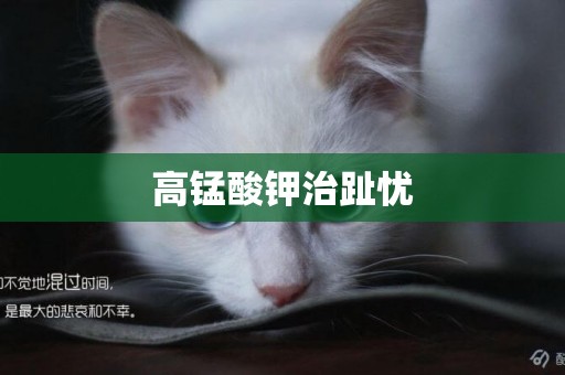 高錳酸鉀治趾憂