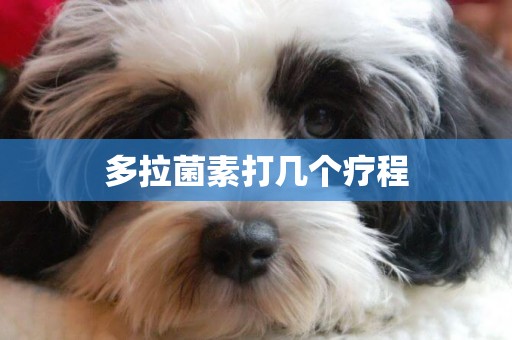 多拉菌素打幾個療程