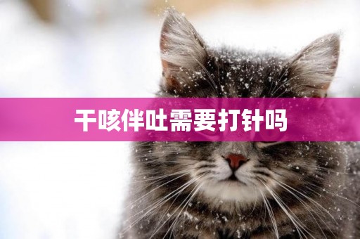 干咳伴吐需要打針嗎