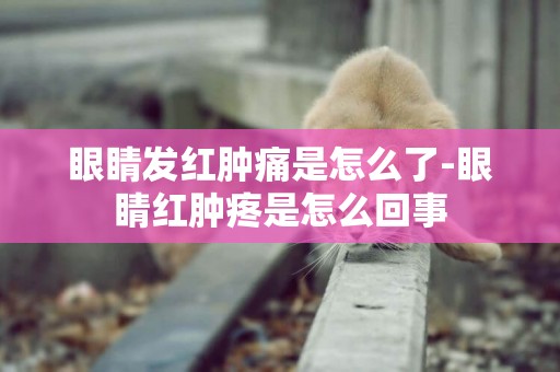 眼睛發紅腫痛是怎么了-眼睛紅腫疼是怎么回事
